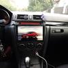 BANDOX 9 Inch Car Radio Frame for Mazda 3 Axela 2004-2009 2 Din Auto DVD Stereo Panel Dash Mount Trim Kit Face Bezel Cover view 3