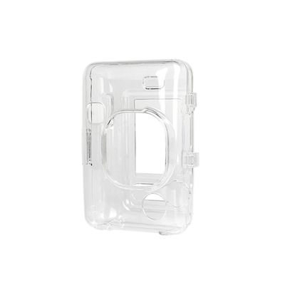 AFGRAPHIC Camera Case Bag Protective Crystal Transparent Clear Case Hard Cover Case for Fujifilm Instax Mini LiPlay Hybrid Instant Camera, Transparent, One Size, Clear Case
