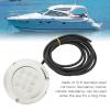 Yacht Underwater Light, Seawater Lamp Shock Tempered Glass for Boat (Blue Light) view 3