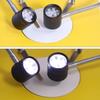 JUIYU Microscope Accessories Kit 24pcs LED Adjustable Side Ring Light for Mobile Phone Repair Video Industrial Camera LED Illuminator Lamp, 25mm/32mm Diameter Microscope Slides (Color : 25mm) view 4