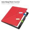 Kepuch Custer Case Compatible for Kindle Scribe 2024 2022 / Redesigned Display 10.2",Ultra-Thin PU-Leather Hard Shell Cover - Red view 2