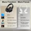 Soul Ultra Wireless 2 - Wireless Over Ear Bluetooth Headphones, Foldable Design with Comfortable Protein Earpads,USB-C Quick Charging, 65 hrs Playtime,Low Latency,Deep Bass,for Travel,Sport,Gym -Black view 2
