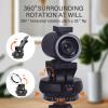 Electric Tripod Head, Upgrade Auto Face Tracking Tripod, Auto Rotating Panoramic Head Smartphone Camera Universal Stabilizer view 2