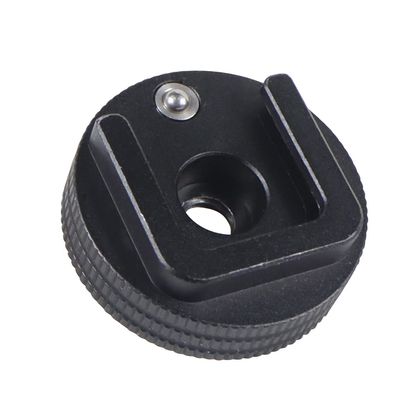 FEICHAO Cold Shoe Mount Adapter with 1/4 Thread Reversing Locking Expansion Mount for SLR Camera Cage Tripod (Cold Shoe Mount Adapter)