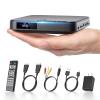 Mini DVD Player HDMI, DESOBRY 1080P HD Small Compact DVD Player for Smart TV with All Region Free, DVD CD Player with AV Output, USB/TF Card Input, Remote Control, Support PAL/NTSC view 1