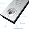 AMOCAM Apartment Video Intercom System, Wired 7 Inches Monitor Video Door Phone Doorbell for 3 Units Apartment, Monitoring, ID Keyfob Unlock Entry, Dual Way Door Intercom with 3-Screen view 4