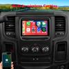 for RAM 1500 2500 3500 2013 2014 2015 2016 2017 2018 Radio Upgrade,Truck Accessories Android Stereo Replacement,Build in Wireless carplay Android Auto Free Camera view 4