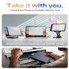 LISEN for iPad Stand Tablet Holder for Desk, Cool Home Office Desk Accessories for Men Women Kids Tablet Gifts, Office Home Essentials Gadgets Portable Monitor Stand for iPad a16 Accessories Switch view 4