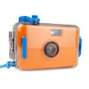 Orange Underwater Focus Free 35mm Point and Shoot Film Camera view 2