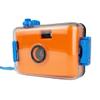 Orange Underwater Focus Free 35mm Point and Shoot Film Camera view 3