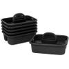 Akro-Mils 09185 Plastic Tote Tool & Supply Cleaning Caddy with Handle, 18-3/8-Inch x 13-7/8-Inch x 9-Inch, Black view 1