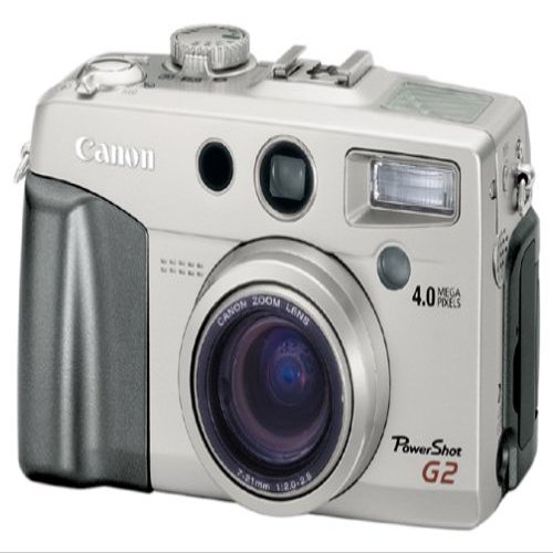 Canon PowerShot G2 4MP Digital Camera w/ 3x Optical Zoom (Renewed)