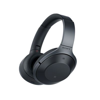 Sony MDR-1000X Noise Cancelling, Bluetooth Headphone, Black, Touch Sensor for Volume and Track Control (Renewed)