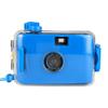 Blue Underwater Focus Free 35mm Point and Shoot Film Camera view 1
