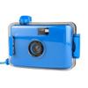 Blue Underwater Focus Free 35mm Point and Shoot Film Camera view 3