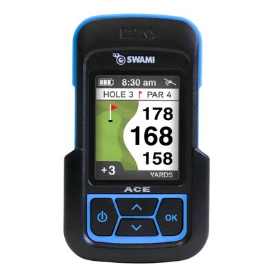 Izzo Golf Swami Ace Handheld Golf GPS Rangefinder - Blue
