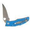 ARIAT G10 Serrated Blade Folding Knife, Blue, 3" Blade (Medium) view 4