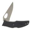 ARIAT Inset Shield Logo Plain Edge Blade Folding Knife, Black, 3.5" Blade (Large) view 4