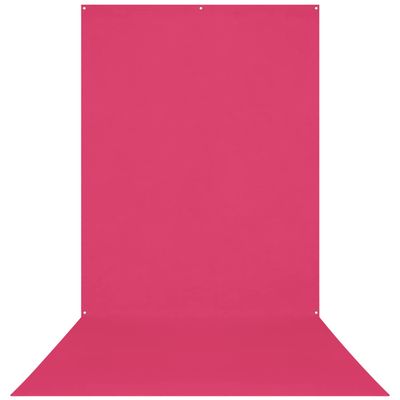 Westcott X-Drop Wrinkle-Resistant 5' x 12' (1.52 x 3.66m) Sweep Backdrop for Headshots, Full-Body Photoshoots & Product Photos - Portable and Travel Friendly (Dark Pink)