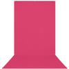 Westcott X-Drop Wrinkle-Resistant 5' x 12' (1.52 x 3.66m) Sweep Backdrop for Headshots, Full-Body Photoshoots & Product Photos - Portable and Travel Friendly (Dark Pink) view 1