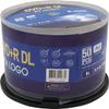 DVD+R DL Double Layer Logo 8X 8.5GB 240min Video  LSK Media Logo Top, 100 Discs, 2-Pack, 50 Pack in Spindle | Blank DVDs for Burning Video | DVD Discs Blank | Recordable DVDs view 4