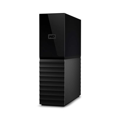 WD 22TB My Book Desktop External Hard Drive, USB 3.0, External HDD with Password Protection and Backup Software - WDBBGB0220HBK-NESN