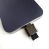 Mini/Micro Lightning to TF Micro SD Card SDHC SDXC Memory Reader OTG Adapter Compatible with iphone ipad come with Keychain (Black) view 1