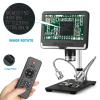 JUIYU Microscope Accessories Kit Digital Microscope 7" USB Microscope Biologic Use Kids Gift Microscope Slides (Color : White, Size : 1X-200X) view 3