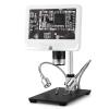JUIYU Microscope Accessories Kit Digital Microscope 7" USB Microscope Biologic Use Kids Gift Microscope Slides (Color : White, Size : 1X-200X) view 4