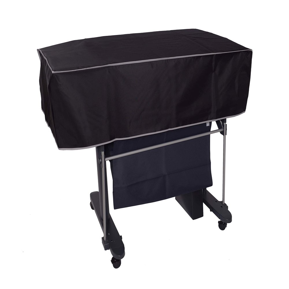 PERFECT DUST COVER, Black Nylon Short Cover Compatible with Epson SureColor P9560 44'' Wide Format Printer, Anti Static and Waterproof Dust Cover by The LLC