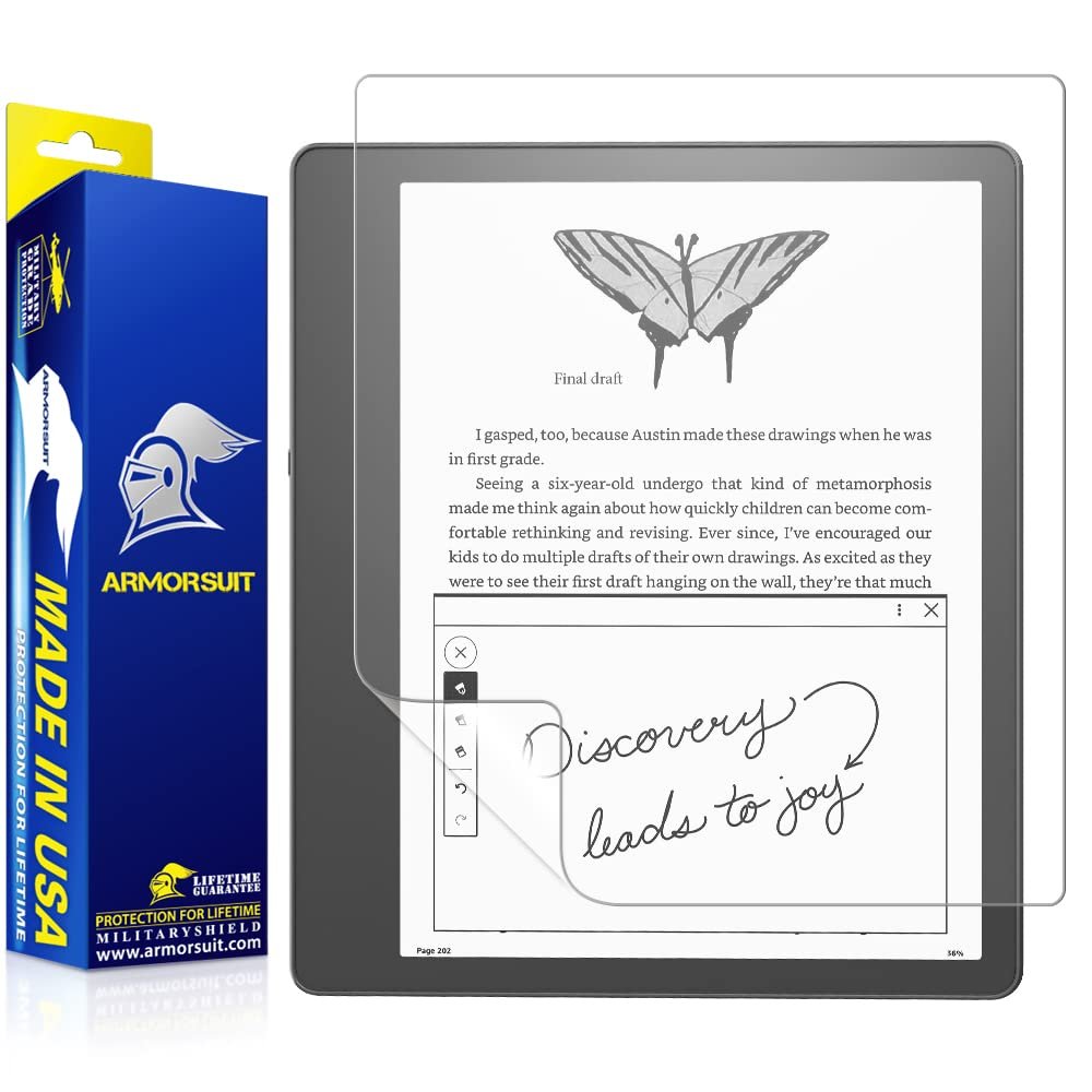 ArmorSuit 2 Pack Anti Glare Screen Protector for Kindle Scribe 10.2 MilitaryShield Matte Film - Made in USA