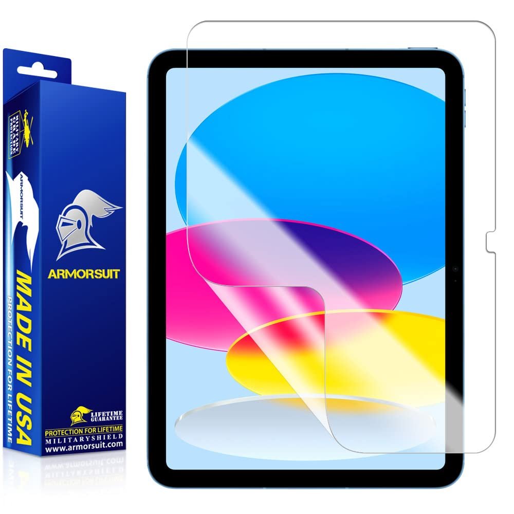ArmorSuit 2 Pack Screen Protector for iPad 10th Generation 10.9" (2022 Release) MilitaryShield HD Clear Film - Made in USA