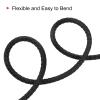 MECCANIXITY 2 Pack Aux Cable 3.5mm Male to Male Nylon Braided 10Ft 4 Pole Hi-Fi Stereo Sound Auxiliary Cord Black for Earphones, Smart Phones, Home/Car Stereos, Speakers, Computers view 4