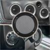 X AUTOHAUX 5 Inch Car Metal Audio Speaker Grill Cover Mesh Woofer Horn Guard Decorative Circle Grille Protector with Screw Gold Tone view 3