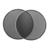 X AUTOHAUX 2pcs 6.5 Inch Car Metal Audio Speaker Grill Cover Mesh Woofer Horn Guard Decorative Circle Grille Protector Silver Tone view 1