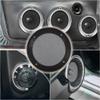 X AUTOHAUX 4 Inch Car Metal Audio Speaker Grill Cover Mesh Woofer Horn Guard Decorative Circle Grille Protector with Screw Gold Tone view 3