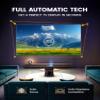 [Auto Focus/4K Support] Projector with WiFi 6 and Bluetooth 5.2, 700ANSI Native 1080P Outdoor Movie Projector, WiMiUS P62 Auto 6D Keystone & 50% Zoom, Smart Home Projector for iOS/Android/TV Stick view 3