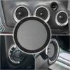X AUTOHAUX 8 Inch Car Metal Audio Speaker Grill Cover Mesh Woofer Horn Guard Decorative Circle Grille Protector with Screw Gold Tone view 3