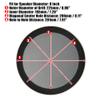 X AUTOHAUX 8 Inch Car Metal Audio Speaker Grill Cover Mesh Woofer Horn Guard Decorative Circle Grille Protector with Screw Gold Tone view 4