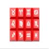 KPREPUBLIC Novelty Constellation dip dye pbt keycap for Keyboard ESC r1 Aries Taurus Gemini Cancer Leo Virgo Libra Scorpio Sagittarius (Constellation 12in1 x1) view 2