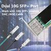 10Gb PCI-E X8 NIC Network Card, with Intel XL710-BM1 Ethernet Controller,Dual SFP+ Port, Compare to Intel XL710-DA4,PCI-Express Ethernet Adapter Support Windows Server,Linux,VMware view 2