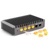 100 Pcs RJ45 Port Lock with 5 Keys, Locking RJ45 Port/Dust Blocker,Compatible with Computer,TV,Router,Other Devicesrj45 (Yellow) view 2