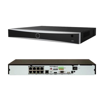 DS-7608NXI-K2/8P 8CH 4K 8-Channel PoE AcuSense NVR Network Video Recorder Human/Vehicle Detection Compatible with HIK IP Camera(International English Version No HDD)