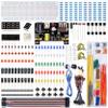 Miuzei Electronics Component Fun Kit with Supply Module, Jumper Wire, 830 Tie-Points Breadboard, Precision Potentiometer, Resistor, LED, Compatible with Arduino, Raspberry Pi, STM32 view 1
