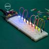 Miuzei Electronics Component Fun Kit with Supply Module, Jumper Wire, 830 Tie-Points Breadboard, Precision Potentiometer, Resistor, LED, Compatible with Arduino, Raspberry Pi, STM32 view 4