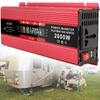500W/1200W/2000W Pure Sine Wave Power Inverters,DC 12V to AC 240V Car Inverter Voltage Converter,Power Inverters,with LCD Display, Sockets, Fans ,2000W-24to220v view 1