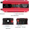 500W/1200W/2000W Pure Sine Wave Power Inverters,DC 12V to AC 240V Car Inverter Voltage Converter,Power Inverters,with LCD Display, Sockets, Fans ,2000W-24to220v view 4