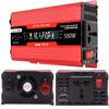 Pure Sine Wave Power Inverters 500W/1200W/2000W Car Power Inverter DC 12V/24V to AC 110V/ 220V/230V Pure Sine Wave Converter Big Display Universal Socket,500W-12vto110v view 1