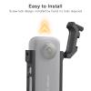 Camnoon Panoramic Camera Video Cage Aluminum Alloy with Dual Cold Shoe Mounts Metal Protective Frame Camera Cage Vlog Accessories Compatible with Insta360 X3 view 2