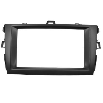 2 DIN Radio Fascia for Toyota Corolla 2007 2008 2009 2010 GPS DVD Stereo CD Panel Dash Mount Installation Trim Kit Frame Bezel